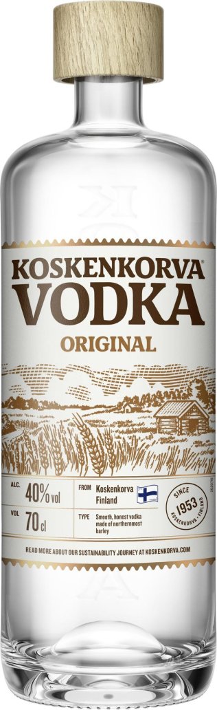 Vodka Koskenkorva Pure Original 70cl EW 6er Kart