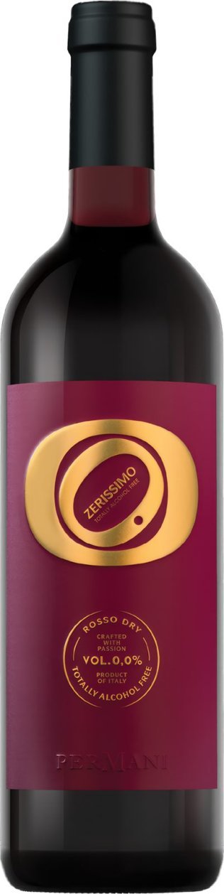 Zerissimo Rosso Dry 0,0% alkoholfrei 75cl EW 6er Kart