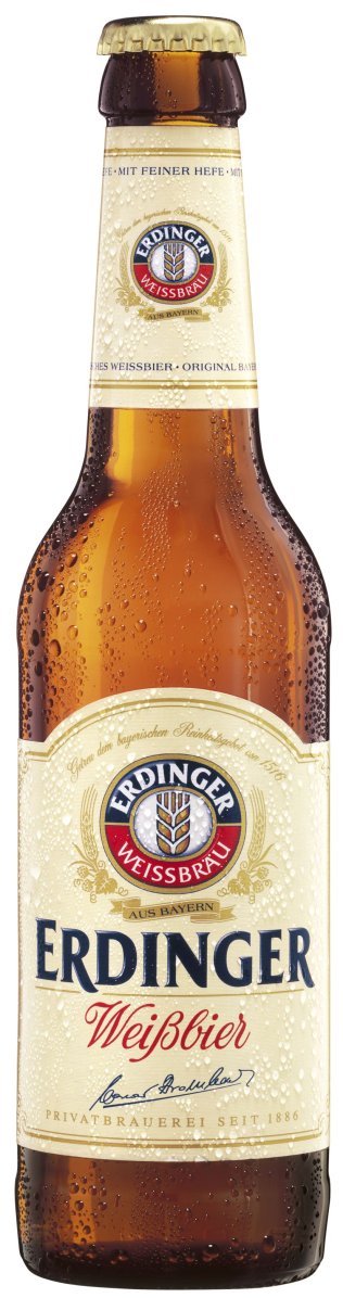 Erdinger Hefe Weissbier trüb MW * 33cl HAR