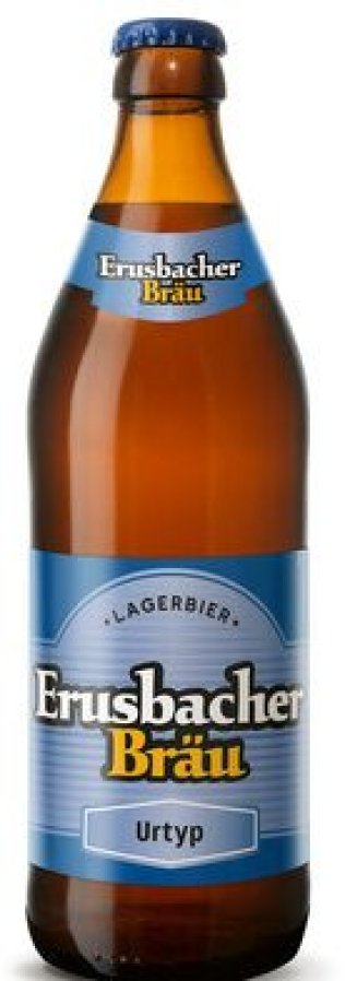 Erusbacher Bräu Urtyp Lager hell 50 cl * 50cl HAR