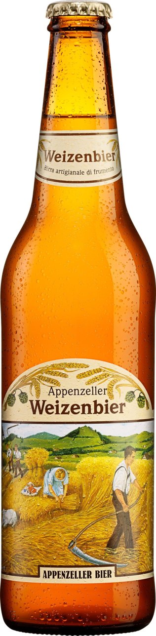 Appenzeller Bier Weizen  Bio 4er-Karton EW * 50cl KAR