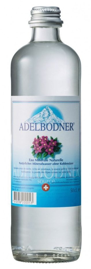 Adelbodner Alpenrose blau ohne Kohlensäure MW * 50cl HAR