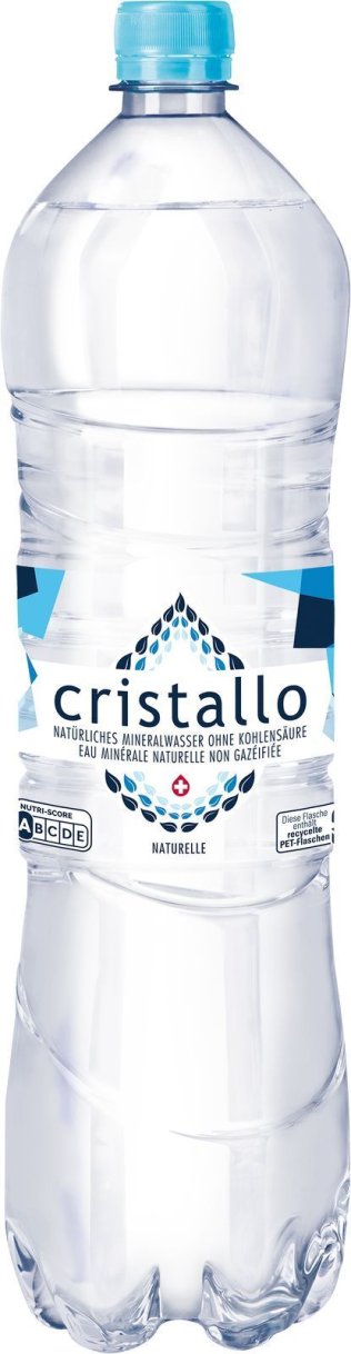 Cristallo blau ohne Kohlensäure (PET 6er-Pack) 150cl KAR