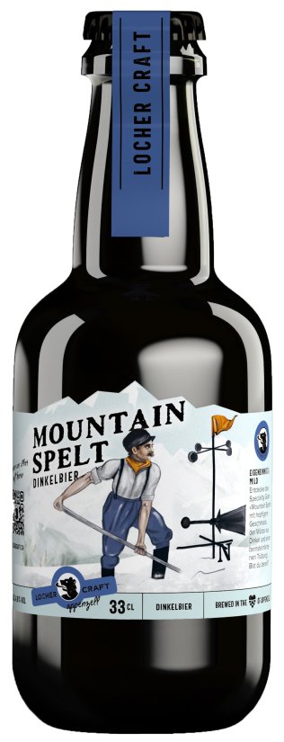 Locher Craft Bier Mountain Spelt MW 33cl HAR