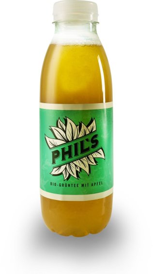 Phil's Grüntee Apfel Bio (PET Pack) 50cl KAR