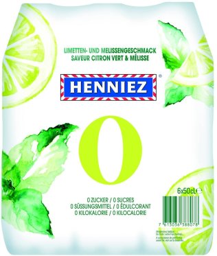 Henniez OKcal Limette-Melisse  (PET Pack) * 50cl KAR