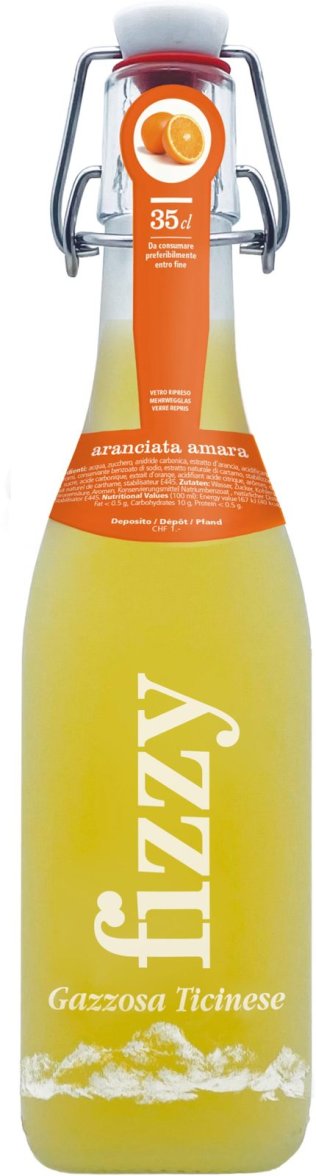 Gazzosa Fizzy Aranciata Amara (Bügel) * 35cl HAR