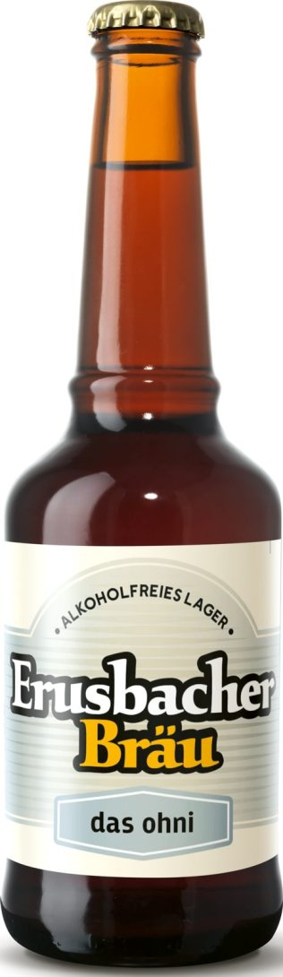 Erusbacher Bräu das ohni alkoholfrei Lager 33 cl * 33cl HAR