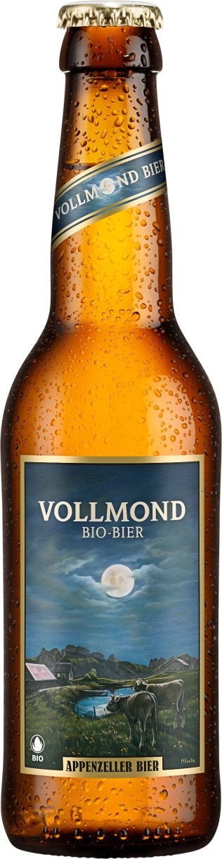 Appenzeller Vollmond Bier Bio hell  MW 33cl HAR