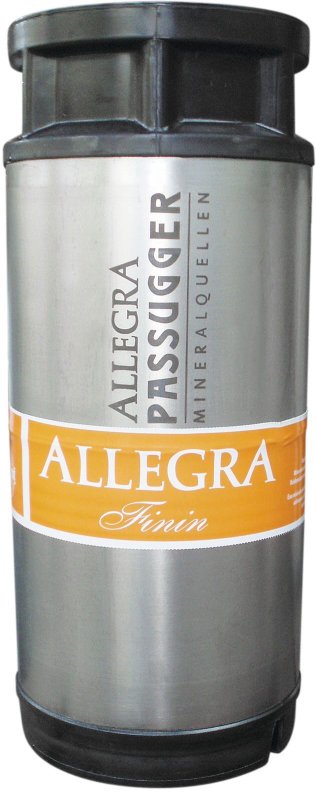 Allegra Finin mit Kohlensäure Tank 20 Lt. 20Lt. TNK