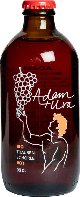 Adam&Uva Traubenschorle rot Bio MW * 33cl HAR