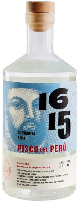 Pisco 1615 Puro Quebranta 70cl EW 6er Kart