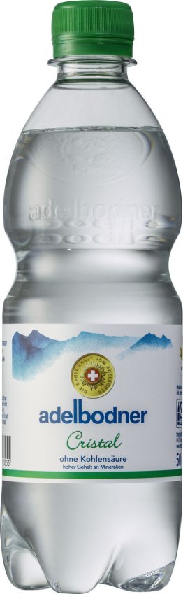 Adelbodner Cristal ohne CO2 50cl PET 24er Tray