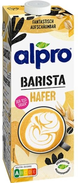 Alpro Barista Haferdrink 100cl Tetra 8er Kart