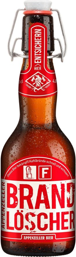 Appenzeller Brand Löscher Bier 33cl MW B 20er Har