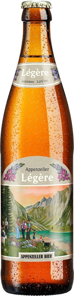 Appenzeller Legere 2,6 Vol. 50cl MW 20er Har