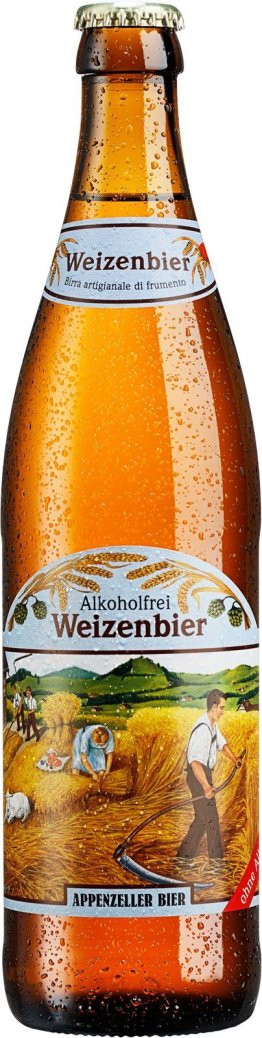 Appenzeller Weizen alkoholfrei Bio 50cl MW 20er Har