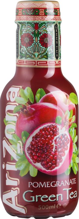 AriZona Green Tea "POMEGRANATE" 50cl PET 6er FOP