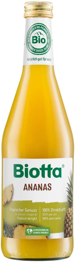 Biotta Bio Ananas netto 50cl EW 6er Kart