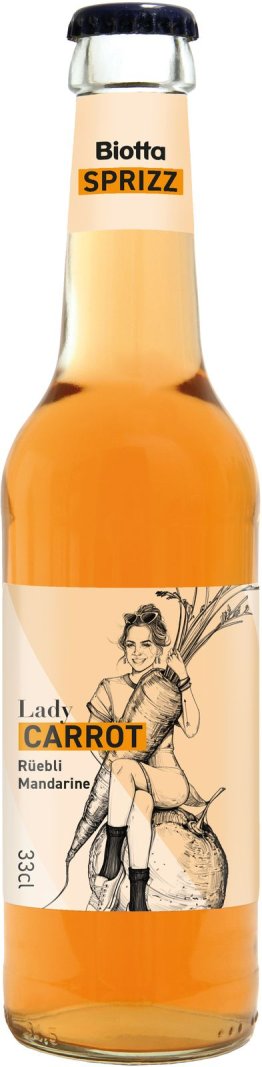 Biotta Sprizz Lady Carrot Karotte-Mandarine 33cl EW 24er Kart