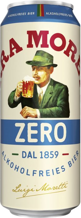 Birra Moretti Zero 50cl Dose 4x6er Tray