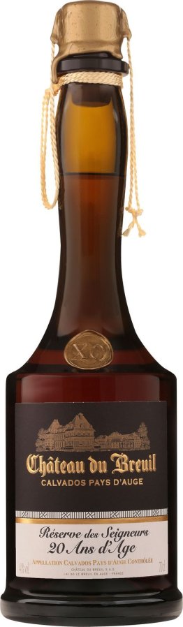 Calvados Chateau du Breuil Rés. d. Seigneurs XO 20 ans 70cl EW 3er Kart
