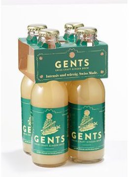 Gents Swiss Roots Ginger Beer netto 20cl EW 24er Tray