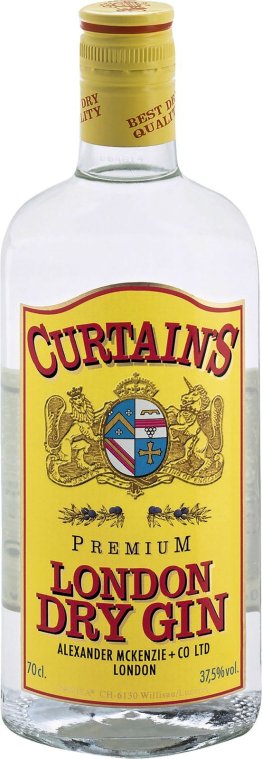 Gin Curtain's London Dry 70cl EW 6er Kart