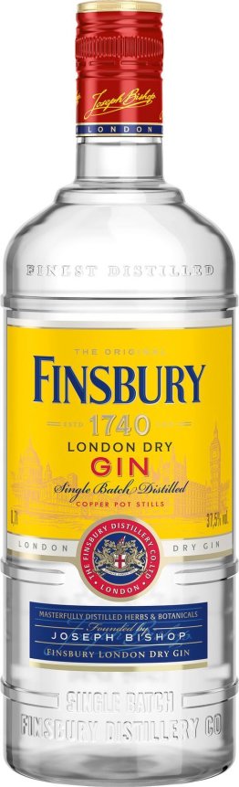 Gin Finsbury London Dry 70cl EW 6er Kart