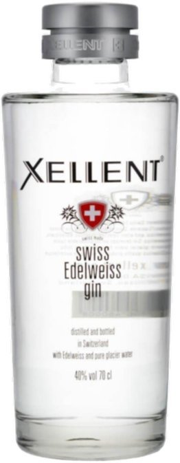 Gin Xellent Swiss Edelweiss 70cl EW 6er Kart