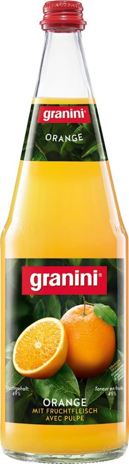Granini Orange mit Fruchtfleisch 100cl MW 6er Har