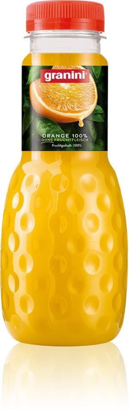 Granini reiner Orangensaft 33cl PET 24er Tray