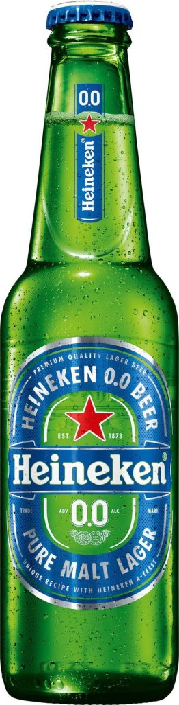 Heineken 0.0% 33cl EW 24er Tray