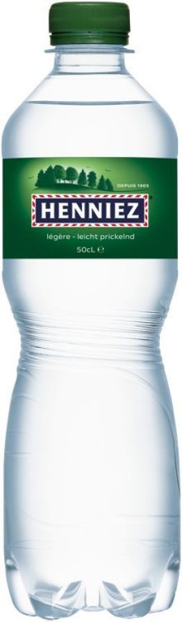 Henniez grün wenig Co2 50cl PET 4x6er Tray