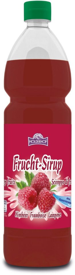 Holderhof Himbeer-Sirup 100cl PET 6er Kart