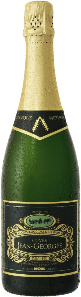 Jean Georges Cidre mousseux Apfelschaumwein 75cl EW 6er Kart