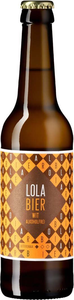 Lola Bier New STyle Lager Alkoholfrei 33cl MW 24er Har