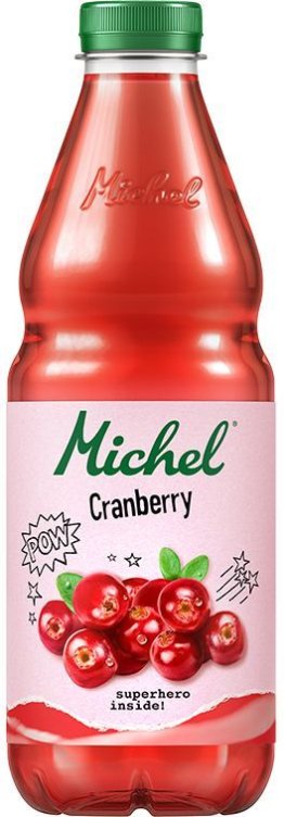 Michel Cranberry 100cl PET 4er Fop