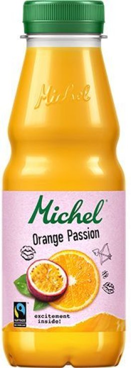 Michel Orange / Passion Fair Trade 100% 33cl PET 4x6er Tray