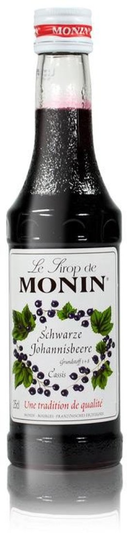 Monin Sirup Johannisbeere schwarz (Cassis) netto 70cl EW 6er Kart