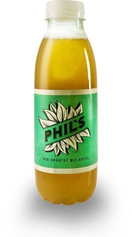Phil's Bio Grüntee Apfel & Minze 50cl PET 12er Tray
