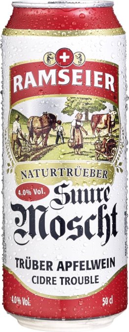 Ramseier Suure Moscht Naturtrüb 50cl Dose 24er Kart