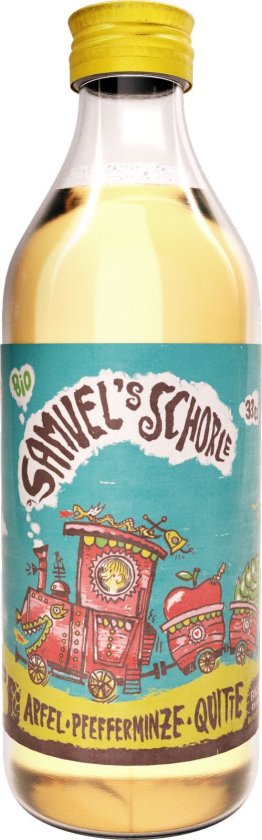 Samuel's Schorle Apfel-Pfefferminze Bio 33cl MW 10er Har