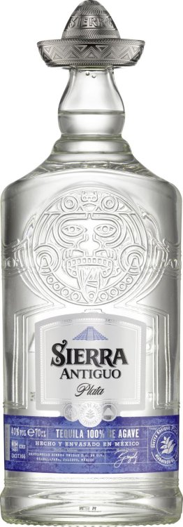 Tequila Sierra Antiguo Plata 70cl EW 6er Kart
