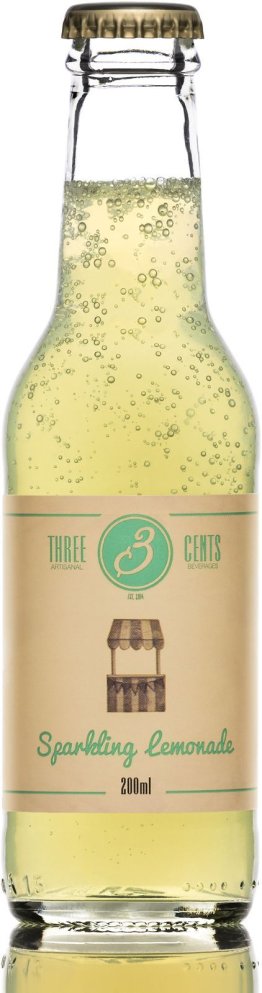 Three Cents Sparkling Lemonade 20cl EW 24er Kart