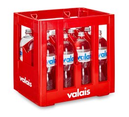 Valais mit Kohlensäure 100cl MW 12er Har