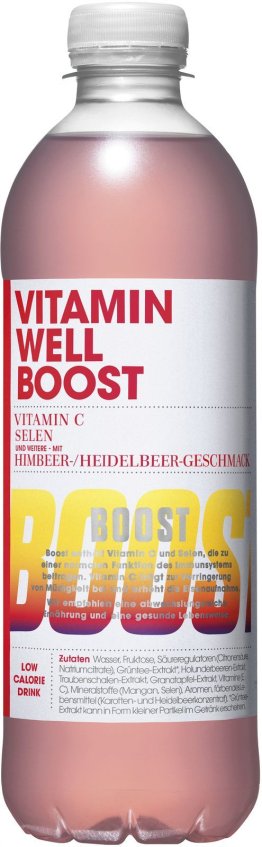 Vitamin Well Boost 50cl PET 12er Tray