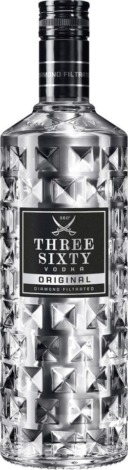Vodka Three Sixty 70cl EW 6er Kart