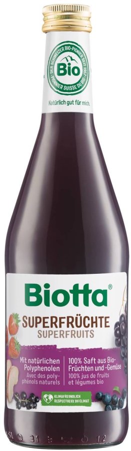 Biotta Bio Superfrüchte netto 50cl EW 6er Kart