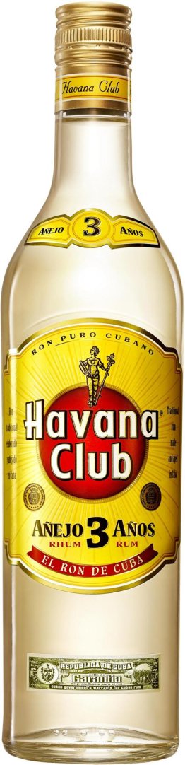 Rum Havana Club Añejo 3 Años 70cl EW 6er Kart